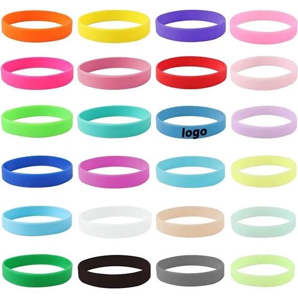 Glow in the dark bracelets silicone rubber wristbands - Glow in the dark bracelets silicone rubber wristbands - Image 0 of 9