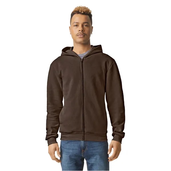 American Apparel ReFlex Fleece Unisex Full Zip Hoodie - American Apparel ReFlex Fleece Unisex Full Zip Hoodie - Image 3 of 20