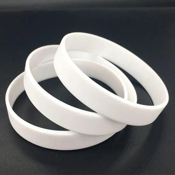 Glow in the dark bracelets silicone rubber wristbands - Glow in the dark bracelets silicone rubber wristbands - Image 2 of 9