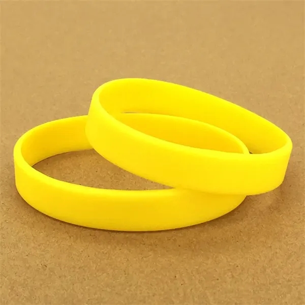 Glow in the dark bracelets silicone rubber wristbands - Glow in the dark bracelets silicone rubber wristbands - Image 6 of 9