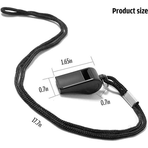 Sport Fitness Loud Crisp Sound Whistle With Rope - Sport Fitness Loud Crisp Sound Whistle With Rope - Image 9 of 9