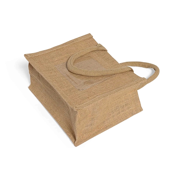Rustic Wedding Favor Jute Bag - Rustic Wedding Favor Jute Bag - Image 4 of 12