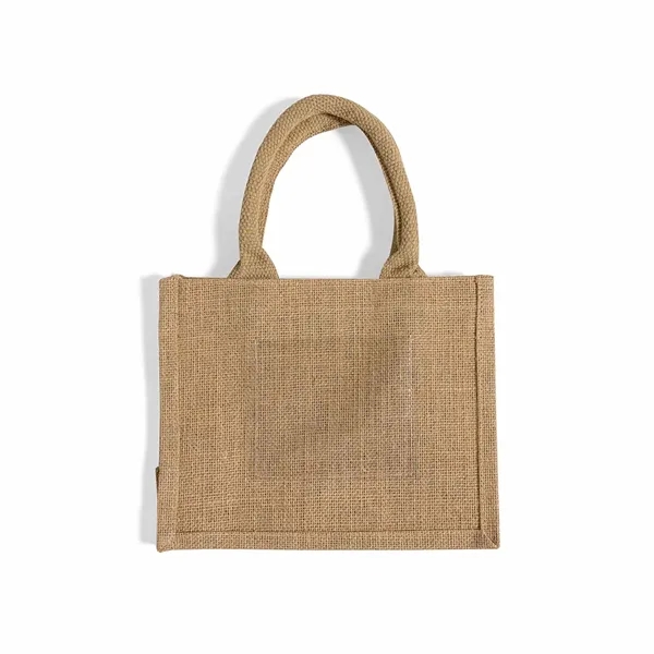 Rustic Wedding Favor Jute Bag - Rustic Wedding Favor Jute Bag - Image 7 of 12