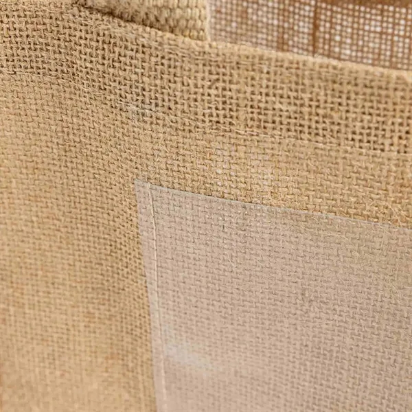 Rustic Wedding Favor Jute Bag - Rustic Wedding Favor Jute Bag - Image 8 of 12