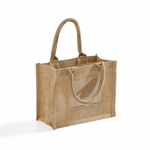 Rustic Wedding Favor Jute Bag - Rustic Wedding Favor Jute Bag - Image 10 of 12