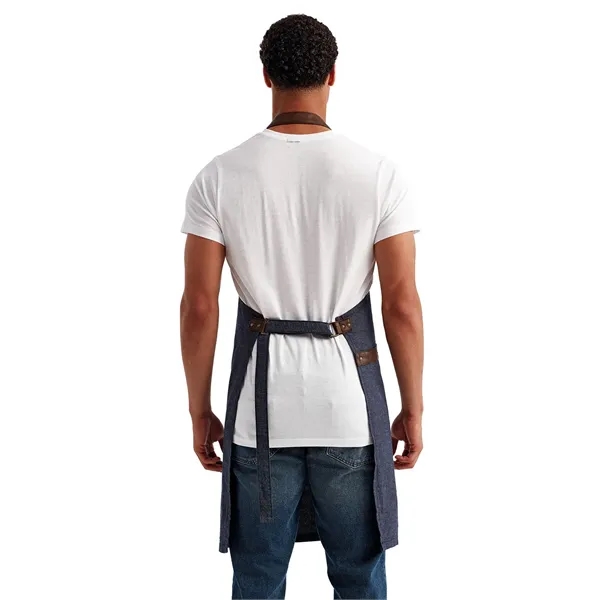 Artisan Collection by Reprime Unisex Annex Oxford Apron - Artisan Collection by Reprime Unisex Annex Oxford Apron - Image 2 of 8