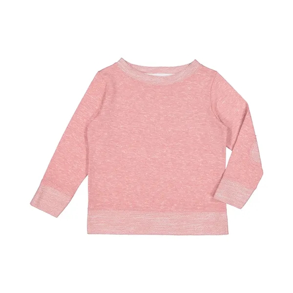 Rabbit Skins Toddler Harborside Melange French Terry Crew... - Rabbit Skins Toddler Harborside Melange French Terry Crew... - Image 25 of 27