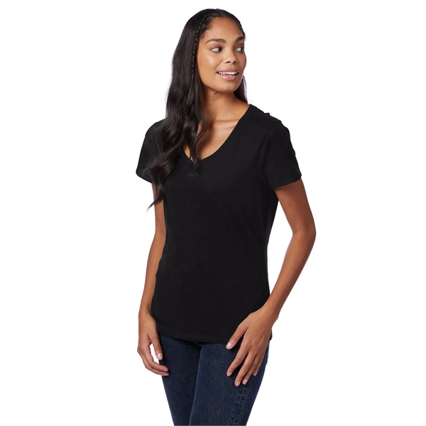 Hanes Ladies' Perfect-T V-Neck T-Shirt - Hanes Ladies' Perfect-T V-Neck T-Shirt - Image 138 of 156