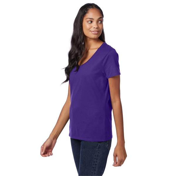 Hanes Ladies' Perfect-T V-Neck T-Shirt - Hanes Ladies' Perfect-T V-Neck T-Shirt - Image 146 of 156