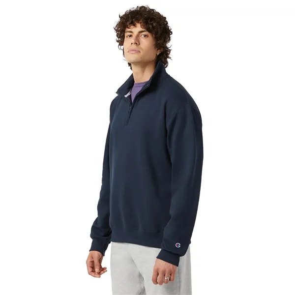 Champion Unisex Powerblend Quarter-Zip Pullover - Champion Unisex Powerblend Quarter-Zip Pullover - Image 7 of 8