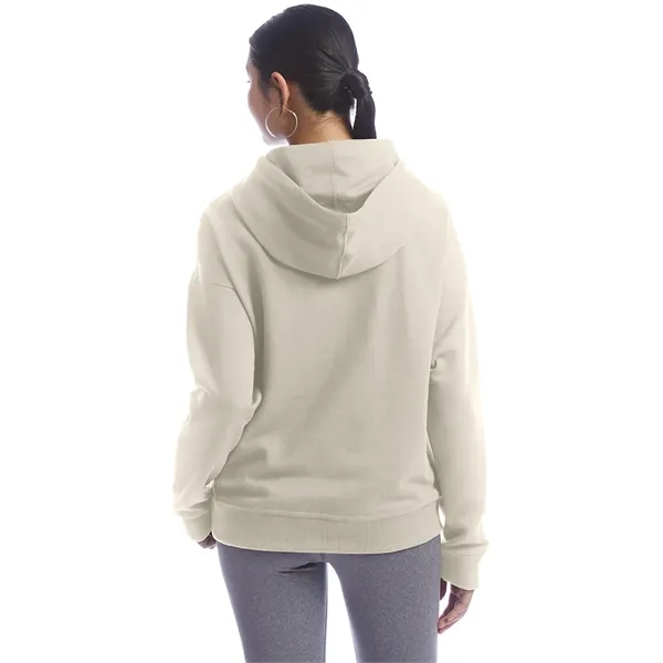 Champion Ladies' PowerBlend Relaxed Hooded Sweatshirt - Champion Ladies' PowerBlend Relaxed Hooded Sweatshirt - Image 16 of 29