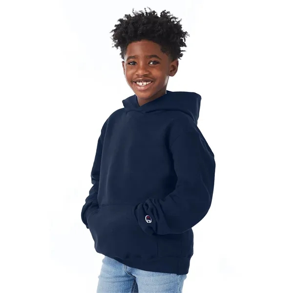 Champion Youth Powerblend® Pullover Hooded Sweatshirt - Champion Youth Powerblend® Pullover Hooded Sweatshirt - Image 30 of 36