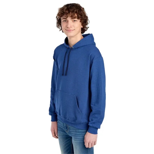 Fruit of the Loom Adult Sofspun® Striped Hooded Sweatshirt - Fruit of the Loom Adult Sofspun® Striped Hooded Sweatshirt - Image 21 of 35