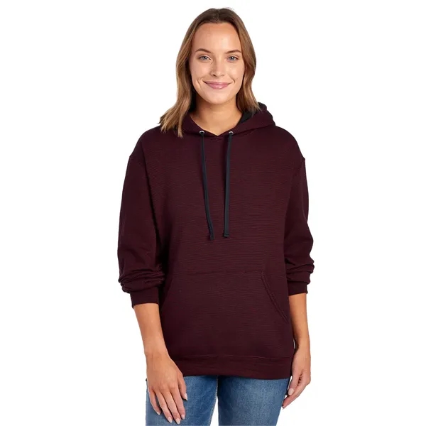 Fruit of the Loom Adult Sofspun® Striped Hooded Sweatshirt - Fruit of the Loom Adult Sofspun® Striped Hooded Sweatshirt - Image 29 of 35