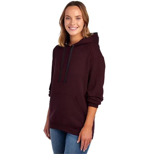 Fruit of the Loom Adult Sofspun® Striped Hooded Sweatshirt - Fruit of the Loom Adult Sofspun® Striped Hooded Sweatshirt - Image 30 of 35