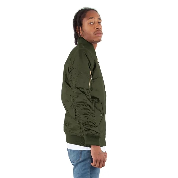 Shaka Wear Adult Bomber Jacket - Shaka Wear Adult Bomber Jacket - Image 1 of 5