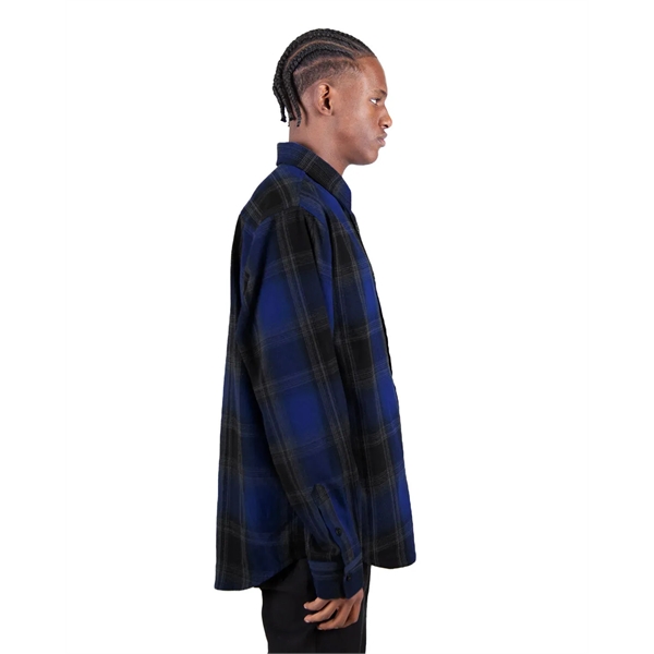 Shaka Wear Men's Plaid Flannel Overshirt - Shaka Wear Men's Plaid Flannel Overshirt - Image 14 of 14
