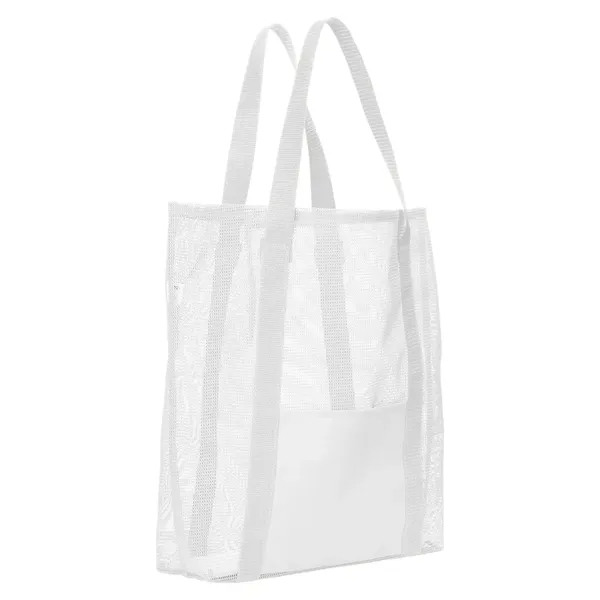 Belle Mare Beach Mesh Tote Bag - Belle Mare Beach Mesh Tote Bag - Image 6 of 18