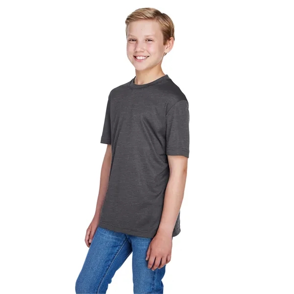 Team 365 Youth Sonic Heather Performance T-Shirt - Team 365 Youth Sonic Heather Performance T-Shirt - Image 53 of 70