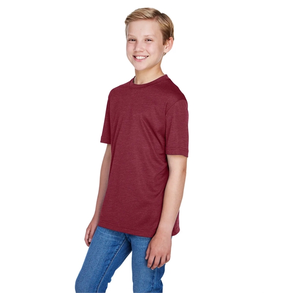 Team 365 Youth Sonic Heather Performance T-Shirt - Team 365 Youth Sonic Heather Performance T-Shirt - Image 64 of 70