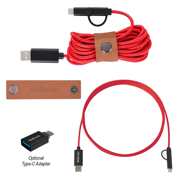 10' Charging Cable & Snap Wrap Kit - 10' Charging Cable & Snap Wrap Kit - Image 0 of 1
