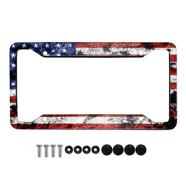 Rainbow LBGT License Plate Frame - Rainbow LBGT License Plate Frame - Image 1 of 7