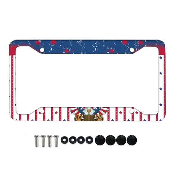Rainbow LBGT License Plate Frame - Rainbow LBGT License Plate Frame - Image 3 of 7