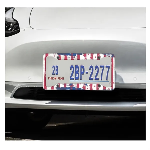 Rainbow LBGT License Plate Frame - Rainbow LBGT License Plate Frame - Image 5 of 7