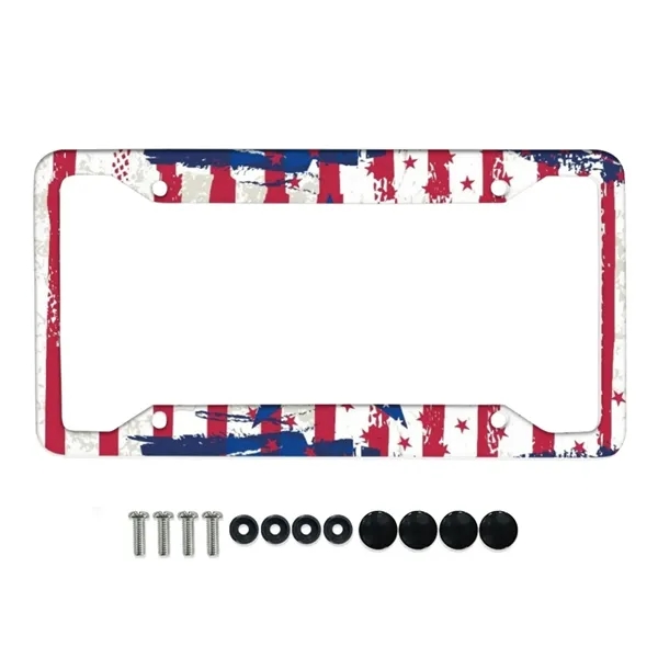 Rainbow LBGT License Plate Frame - Rainbow LBGT License Plate Frame - Image 6 of 7