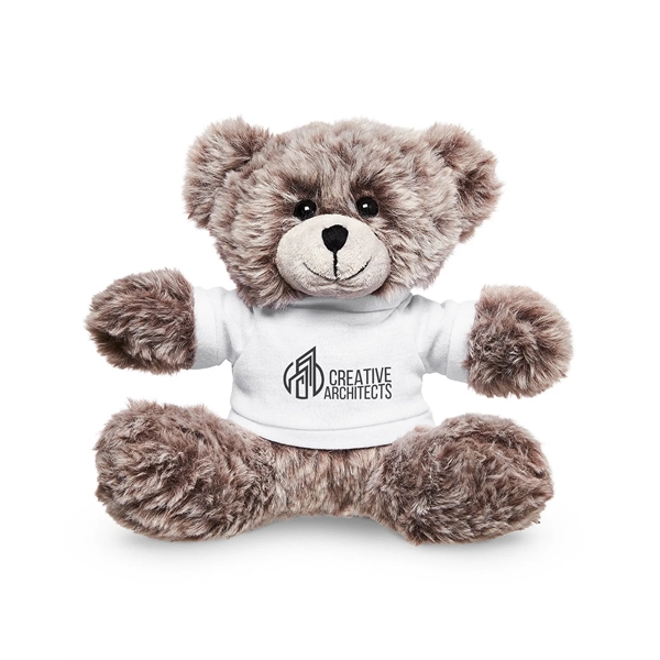 7" Soft Plush Bear With T-Shirt - 7" Soft Plush Bear With T-Shirt - Image 3 of 44