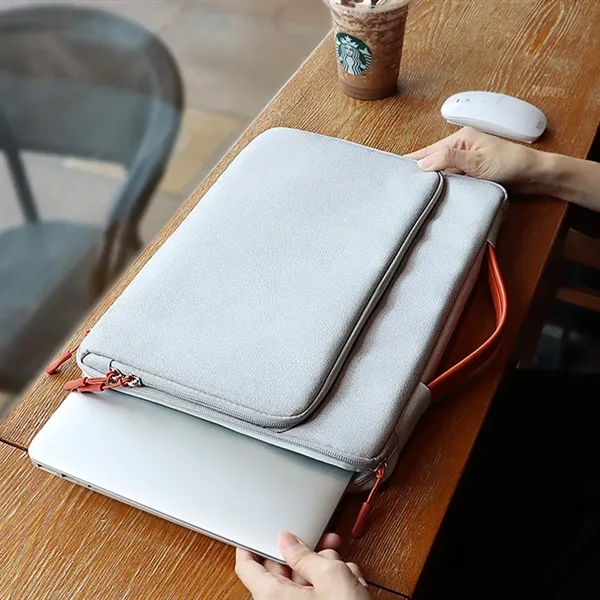 Waterproof Laptop Bag with Side Pockets Handle - Waterproof Laptop Bag with Side Pockets Handle - Image 1 of 8
