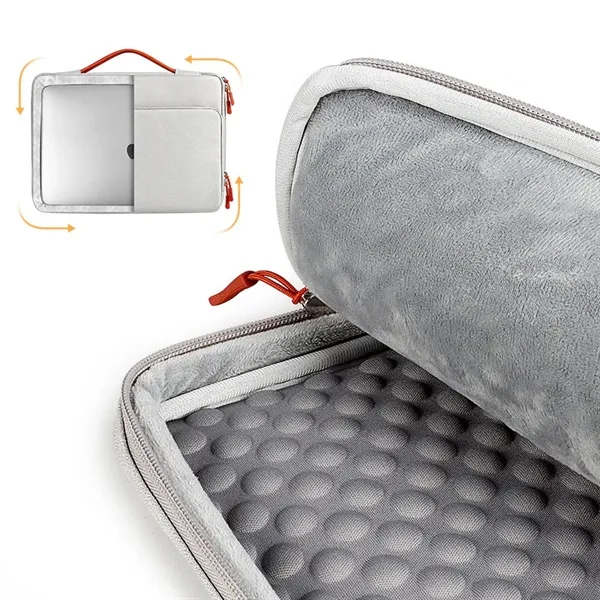 Waterproof Laptop Bag with Side Pockets Handle - Waterproof Laptop Bag with Side Pockets Handle - Image 4 of 8