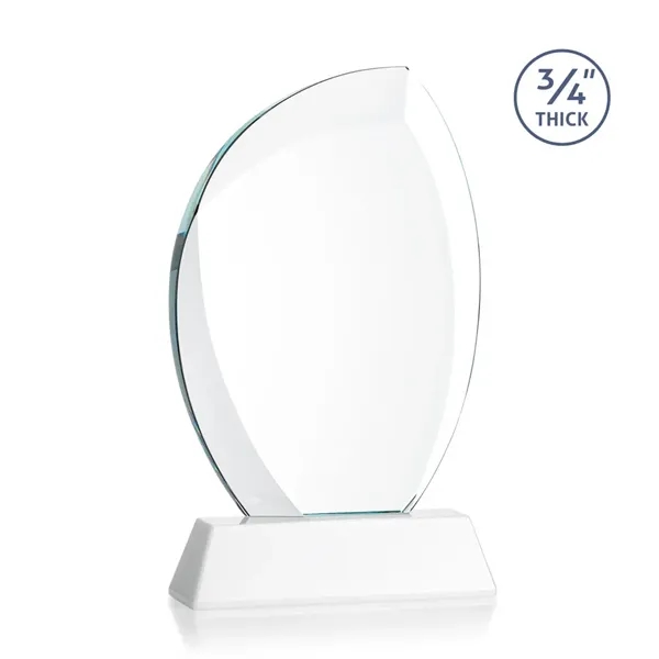 Wichita VividPrint™ Award on Newhaven Base - White