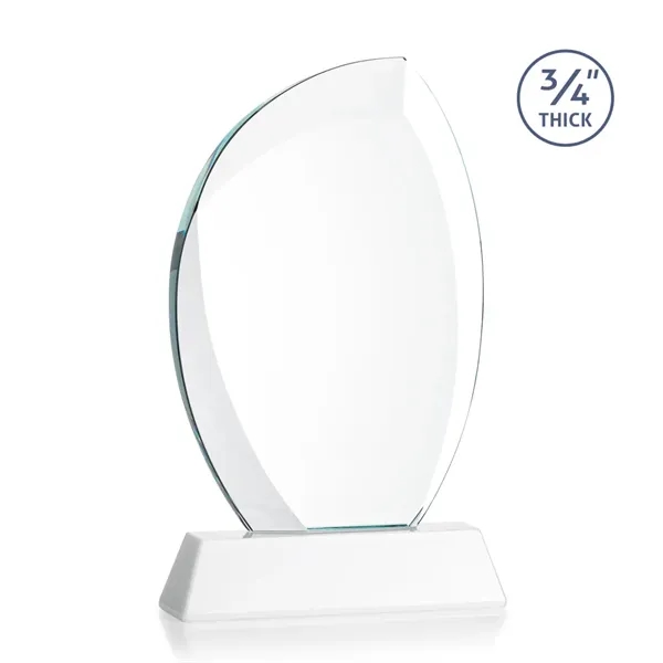 Wichita VividPrint™ Award on Newhaven Base - White