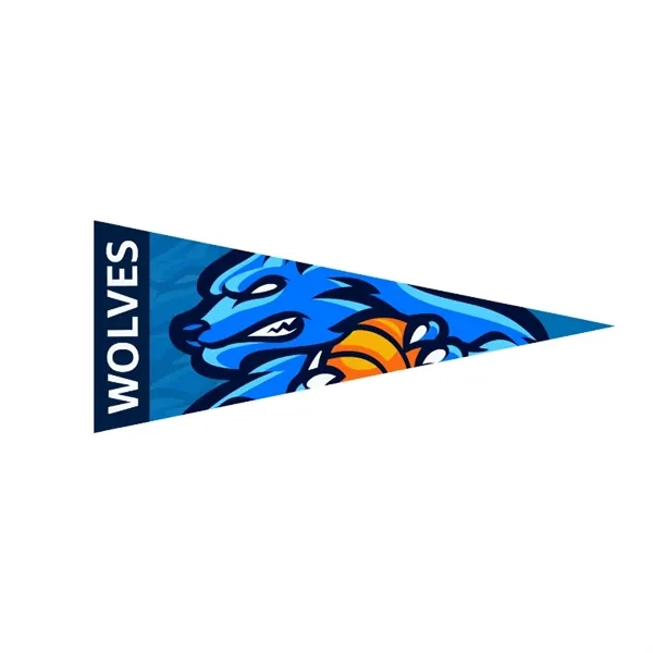 Full Color Felt Pennant - 9 x 24 - Full Color Felt Pennant - 9 x 24 - Image 0 of 0