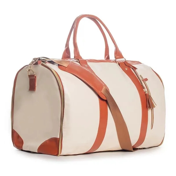 Leather Carry On Garment Bag - Leather Carry On Garment Bag - Image 5 of 6