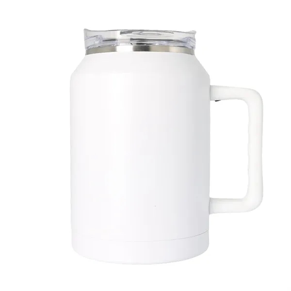 50oz double wall SS vacuum Mug & Lid with Twist Closure - 50oz double wall SS vacuum Mug & Lid with Twist Closure - Image 1 of 5