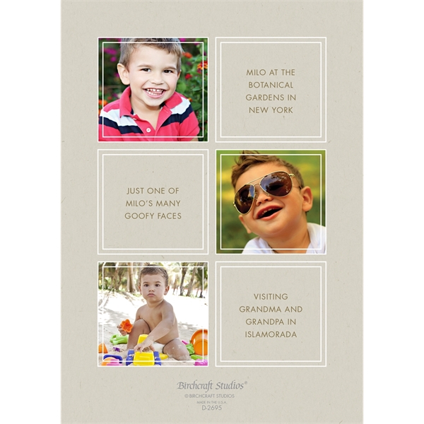 Merry Christmas Flat Photo Choice of Back Card - Merry Christmas Flat Photo Choice of Back Card - Image 2 of 3