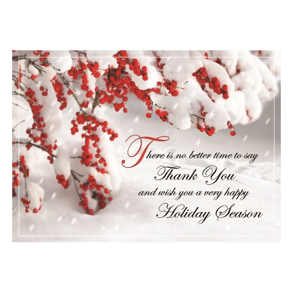 Perfectly Appreciated Holiday Thank You Card - Perfectly Appreciated Holiday Thank You Card - Image 0 of 0