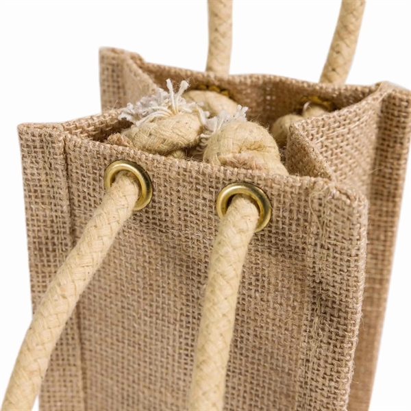 Jute Wine Bag - Jute Wine Bag - Image 6 of 10