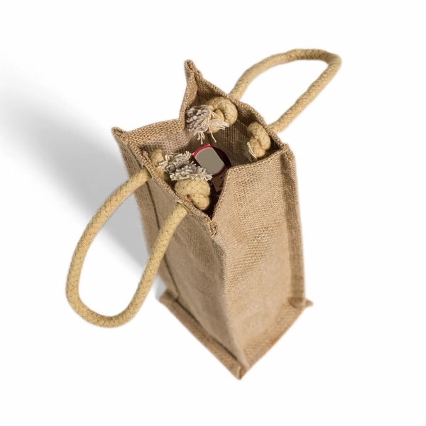 Jute Wine Bag - Jute Wine Bag - Image 6 of 9