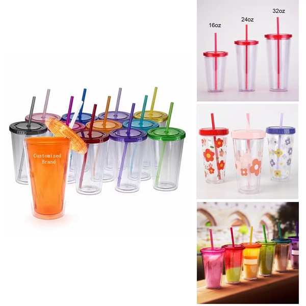 16oz Double-Walled Drinking Cup - 16oz Double-Walled Drinking Cup - Image 0 of 10