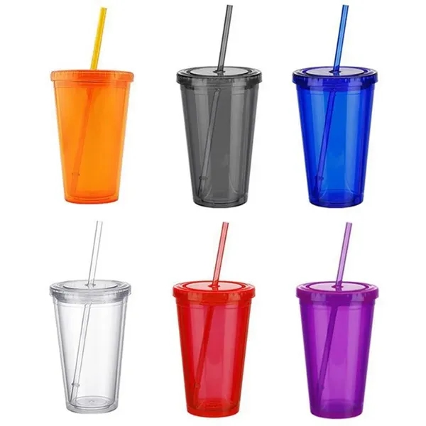 16oz Double-Walled Drinking Cup - 16oz Double-Walled Drinking Cup - Image 4 of 10