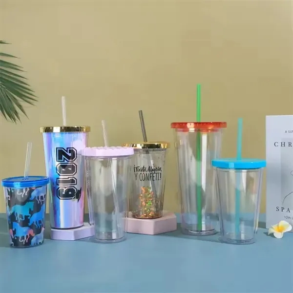 16oz Double-Walled Drinking Cup - 16oz Double-Walled Drinking Cup - Image 9 of 10