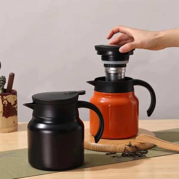 28/35 Oz. Double Wall Insulated Vacuum Flask Jugs - 28/35 Oz. Double Wall Insulated Vacuum Flask Jugs - Image 3 of 7