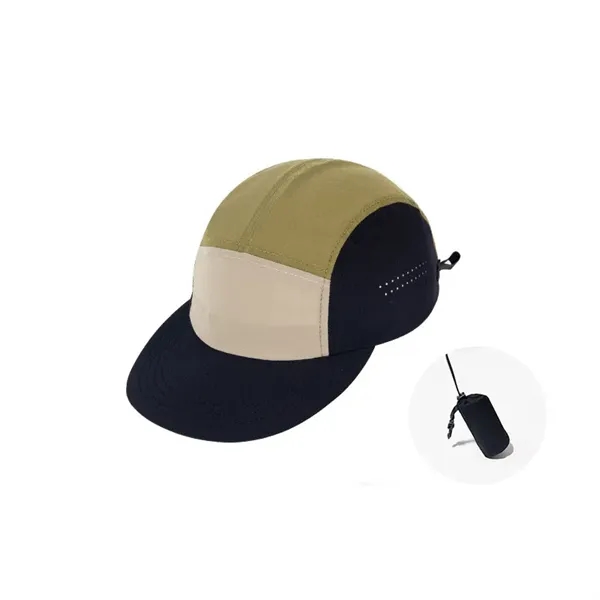 5-Piece Foldable Baseball Quick-Drying Running Cap - 5-Piece Foldable Baseball Quick-Drying Running Cap - Image 1 of 2