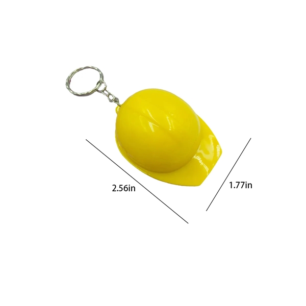 Decoration Mini Safety Hat Bottle Opener Keychain - Decoration Mini Safety Hat Bottle Opener Keychain - Image 1 of 2