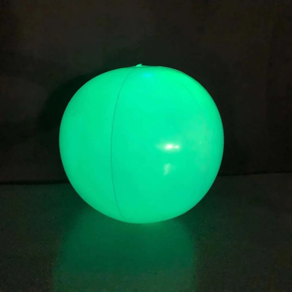 Glow Pool Toy  Inflatable Led Light-up Beach Ball - Glow Pool Toy  Inflatable Led Light-up Beach Ball - Image 2 of 4