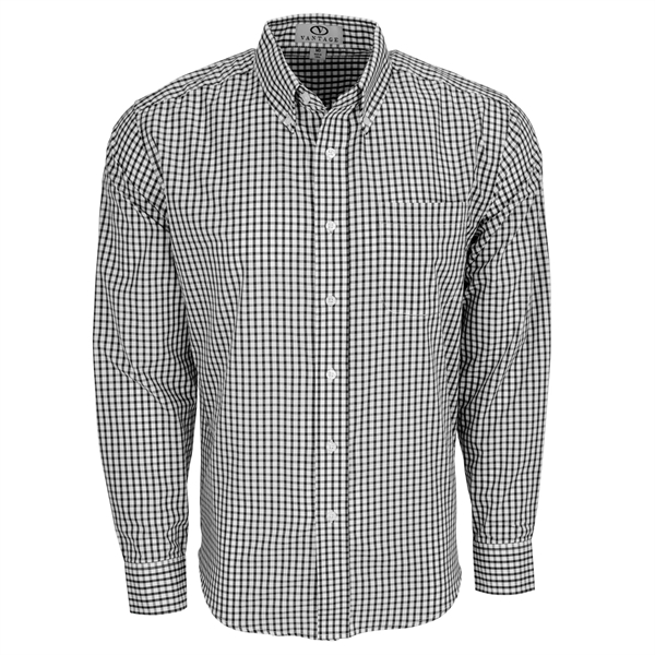 Easy-Care Gingham Check Shirt - Easy-Care Gingham Check Shirt - Image 2 of 48