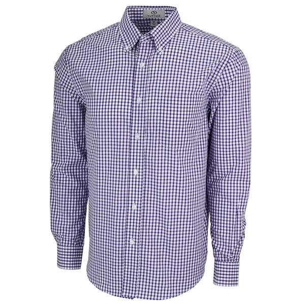 Easy-Care Gingham Check Shirt - Easy-Care Gingham Check Shirt - Image 31 of 48